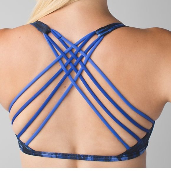 lululemon athletica Other - Lululemon free to be wild bra blue